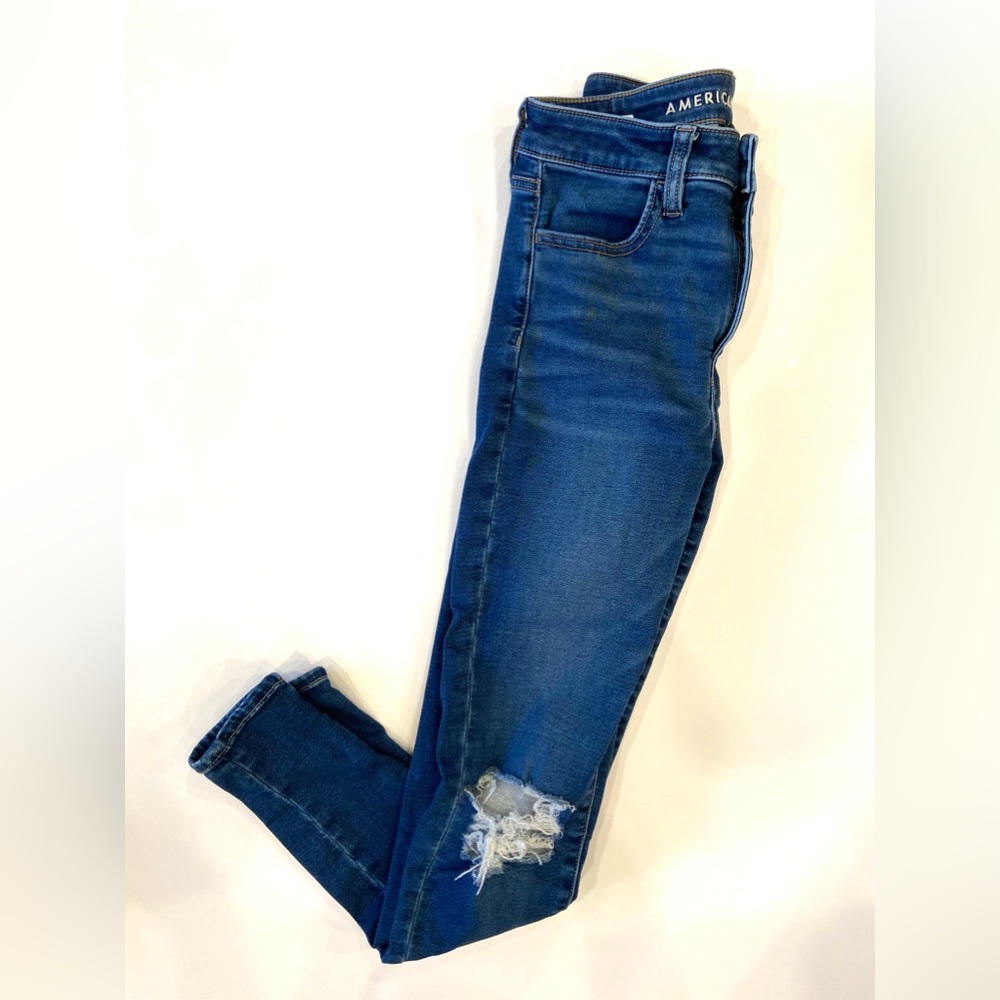 American Eagle Ladies Super High Rise Jeans Size 4